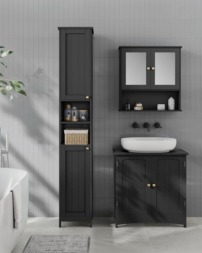 11.8" Tall Storage Cabinet with Lights - Canva Home