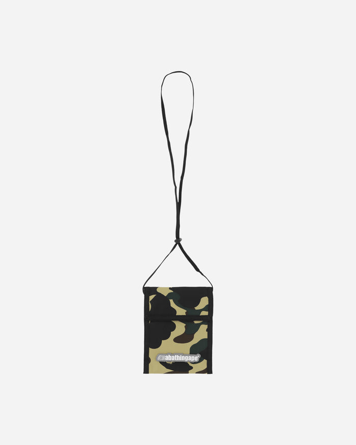 A Bathing Ape 1st Camo Pass Case YELLOW Bags and Backpacks Cases 1E80182039 002