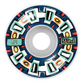 52mm Round Space V2 Wheels (Navy)