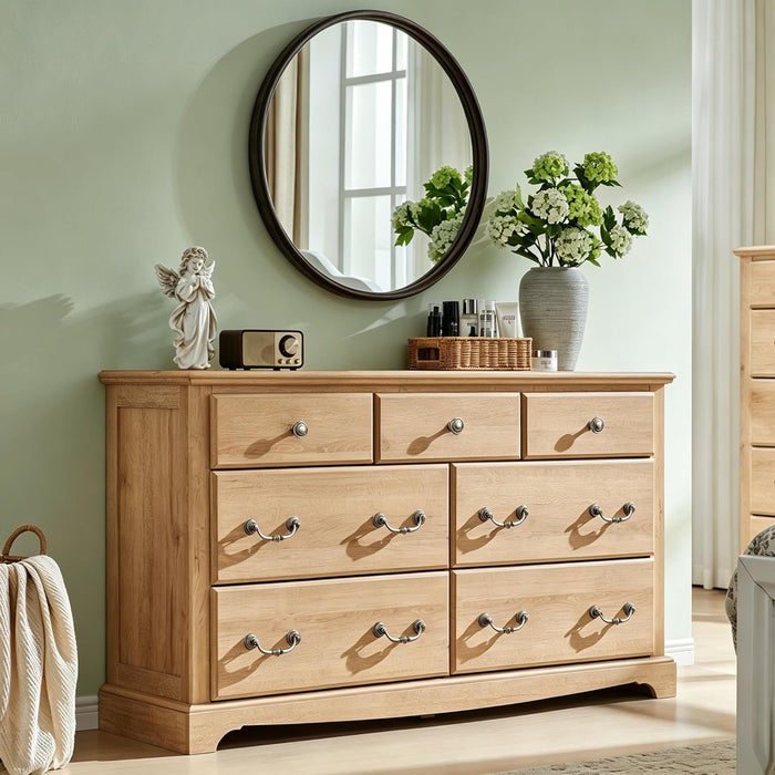 54" Wide 7 Drawers Dresser Chests