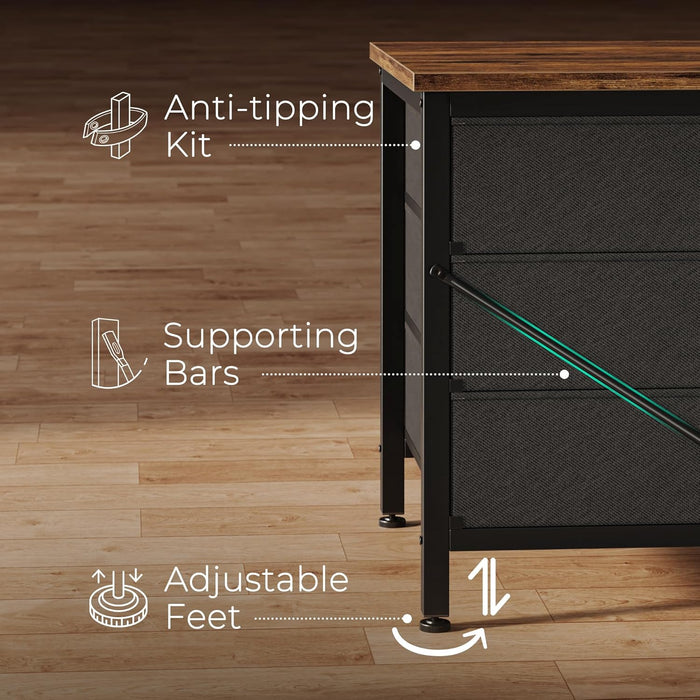 63" Dresser for Closet
