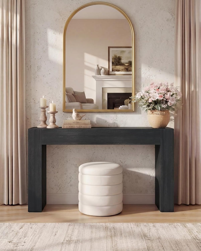 63" Farmhouse Console Table - Canva Home