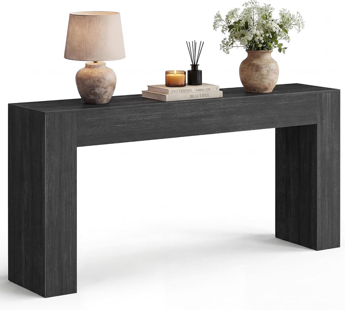 63" Farmhouse Console Table - Canva Home