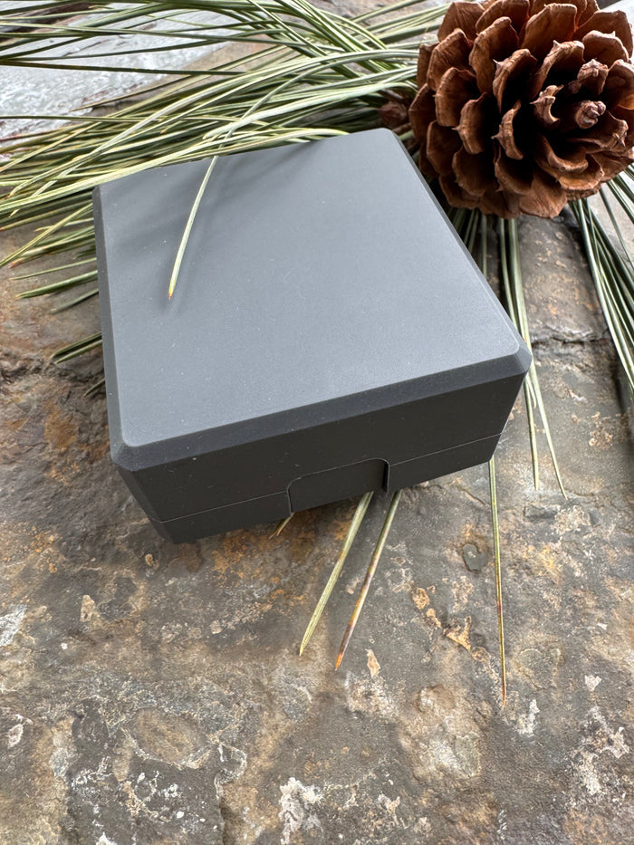 Silicone Travel Soap Case Black