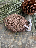 Lava Pumice Stone with Cotton Hanging Loop