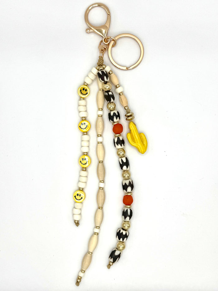 Fun Funky Farm Whimsy Keychain