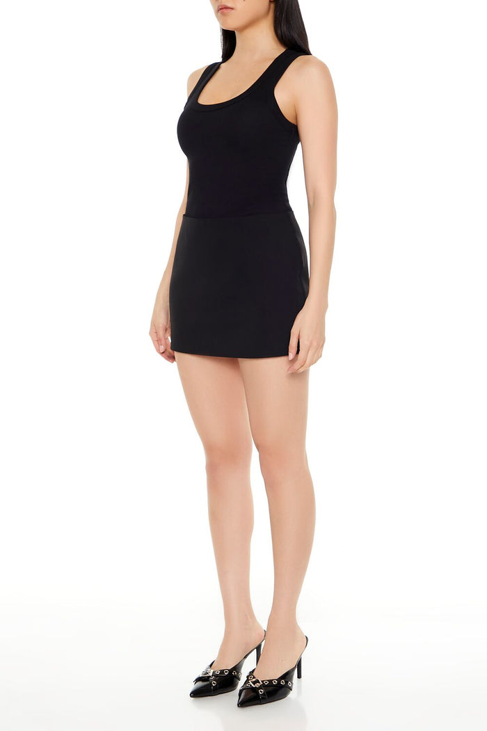 A-Line Micro Mini Skirt