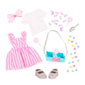 Candy shop outfit for 14-inch doll