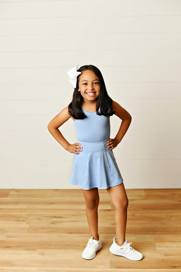 Active Blue Activewear Tennis Tank Dress
