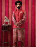 Adah Bundi With Kurta Set