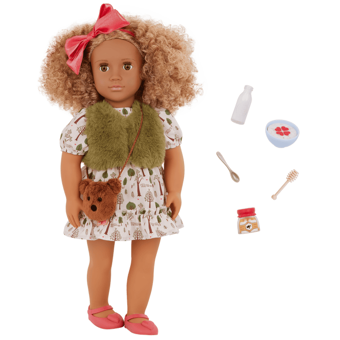 Our Generation 18-inch Doll Addison and accessories