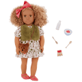 Our Generation 18-inch Doll Addison and accessories