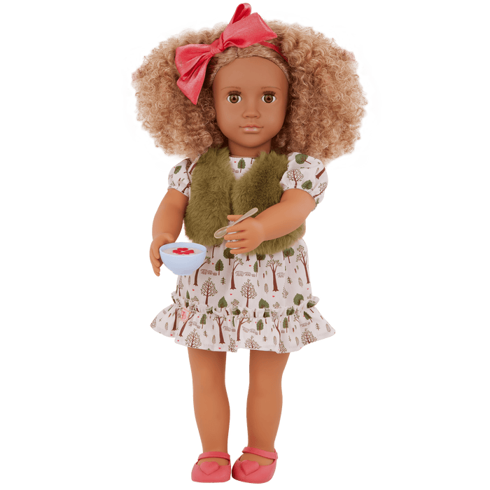 Our Generation 18-inch Doll Addison and accessories