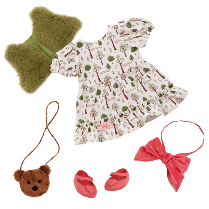 Our Generation 18-inch Doll Addison and accessories