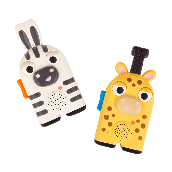 Zebra and Giraffe Walkie Talkies