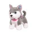 Husky dog plushie