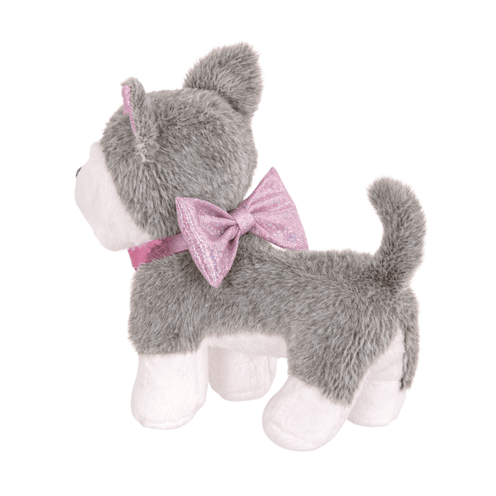 Husky dog plushie