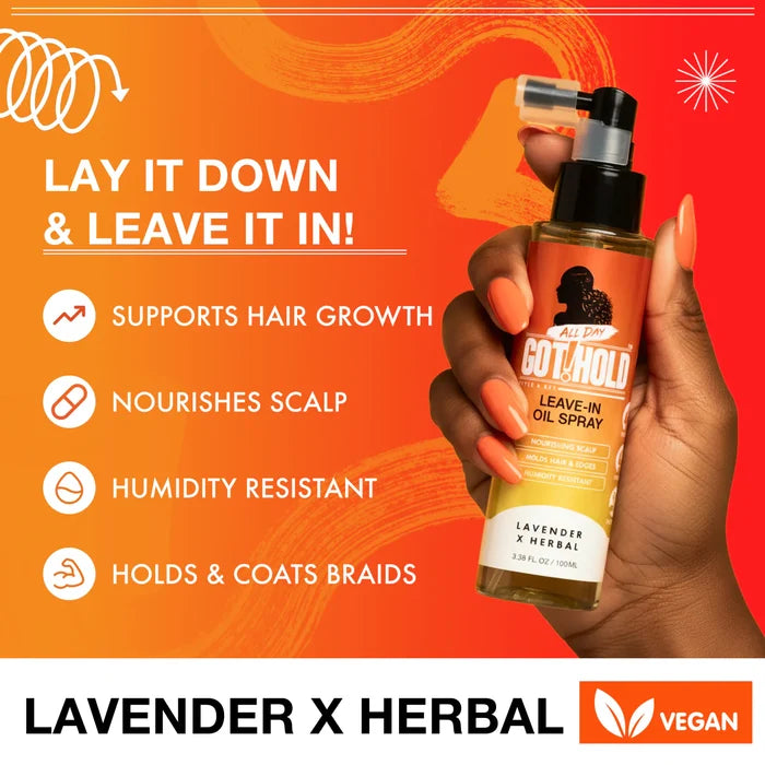 All Day Got Hold Style & Set Leave-In Oil Spray 100ml