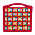 Colorful alphabet toy in French