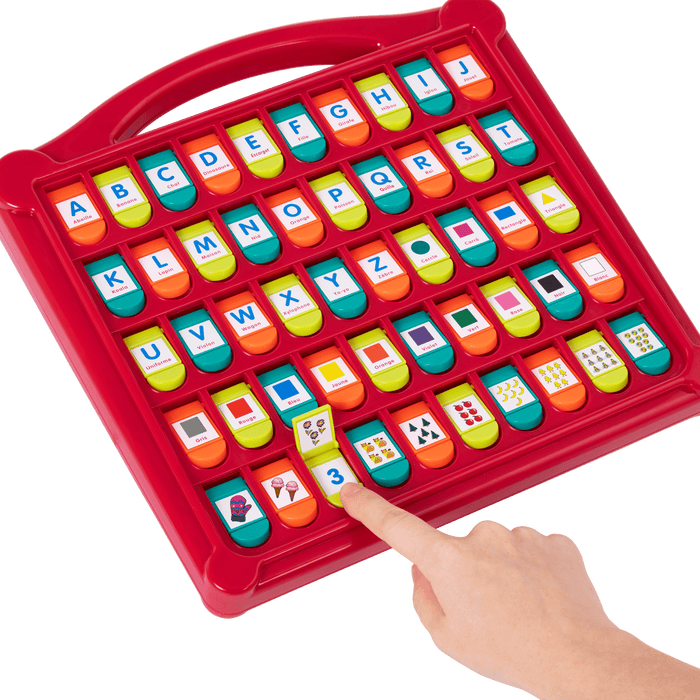 Colorful alphabet toy in French