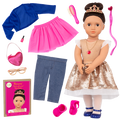 Our Generation Fashion Starter Kit & 18-inch Doll Amora