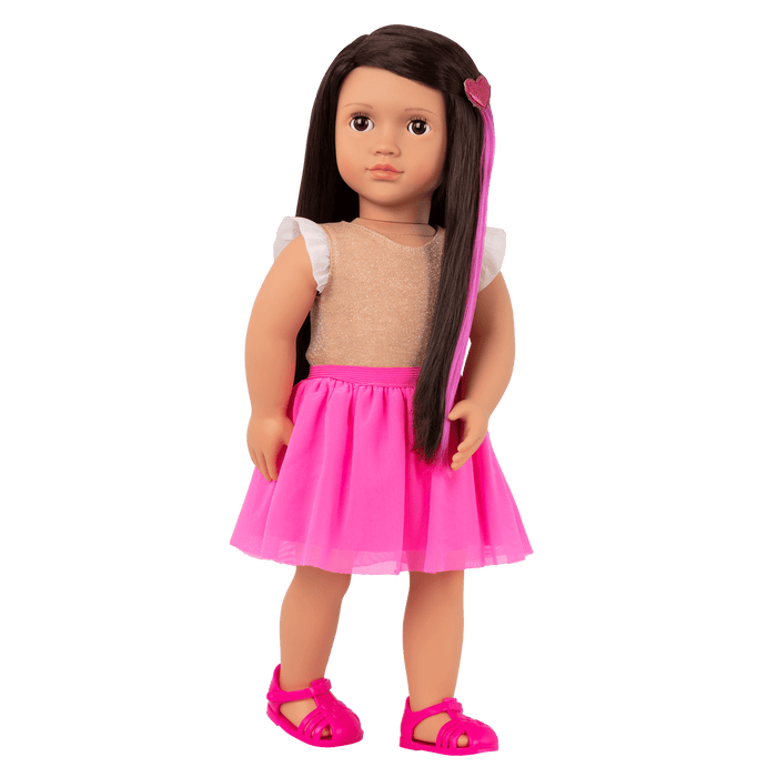Our Generation Fashion Starter Kit & 18-inch Doll Amora