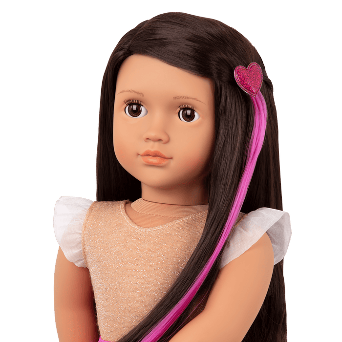 Our Generation Fashion Starter Kit & 18-inch Doll Amora