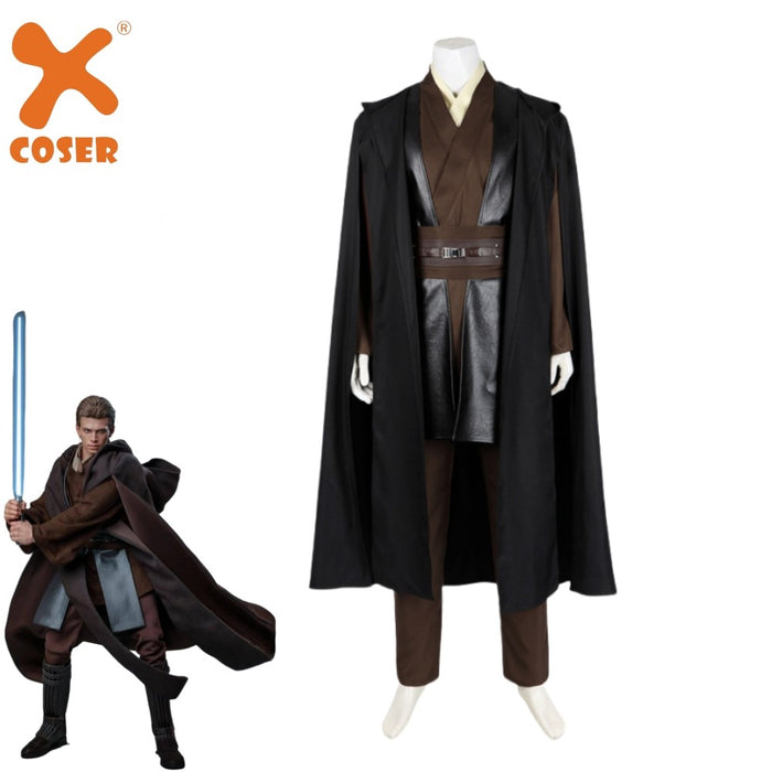 Anakin Skywalker Costume - Attack of the Clones Jedi Outfit - Men Cos
