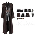 Anakin Skywalker Costume Outfit - Star Wars Suit - Men Full Set Halloween