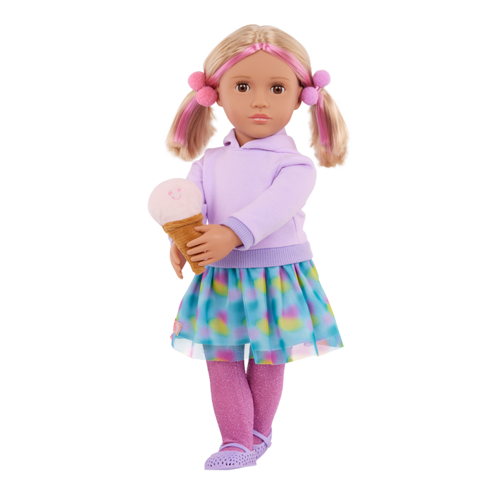 Our Generation 18-inch Doll Andy and Ice Cream Accessories