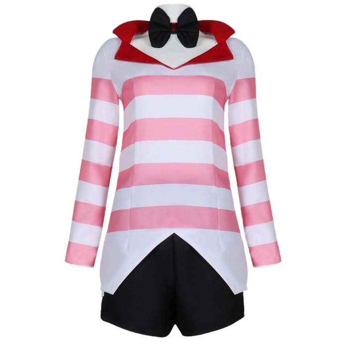 Angel Dust Costume - Hazbin Hotel Cos Outfit - Carnival Suit Uniform Halloween