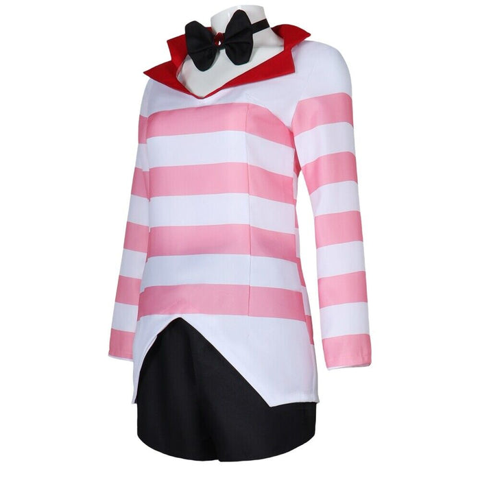 Angel Dust Costume - Hazbin Hotel Cos Outfit - Carnival Suit Uniform Halloween