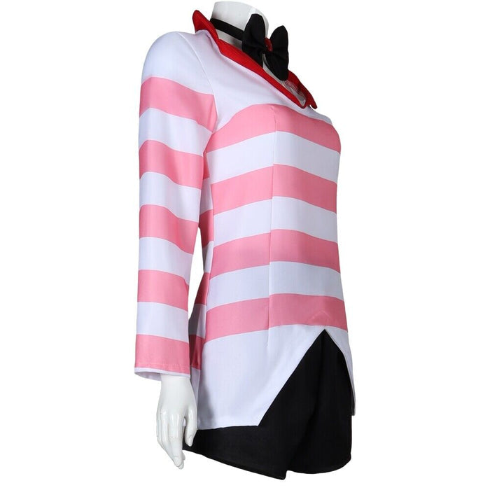 Angel Dust Costume - Hazbin Hotel Cos Outfit - Carnival Suit Uniform Halloween