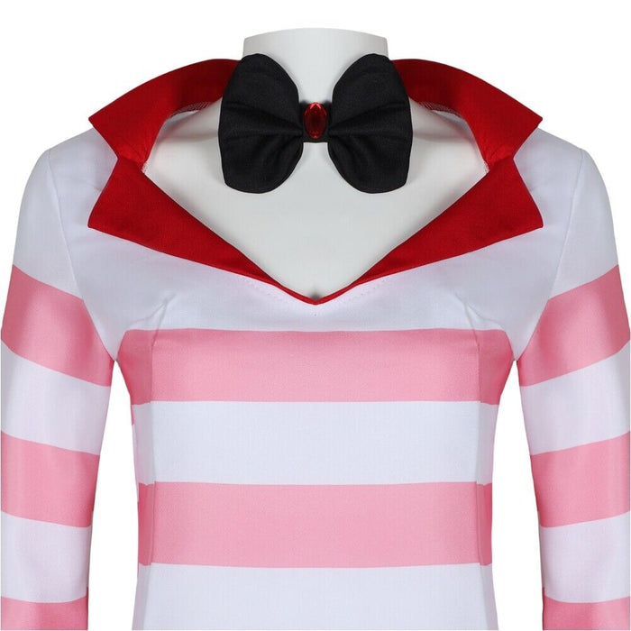 Angel Dust Costume - Hazbin Hotel Cos Outfit - Carnival Suit Uniform Halloween
