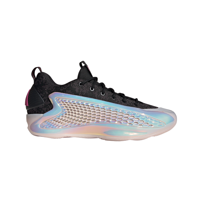 adidas ANTHONY EDWARDS 1 LOW Basketball Shoes | Core Black-Almost Pink-Lucid Fuchsia | Men's