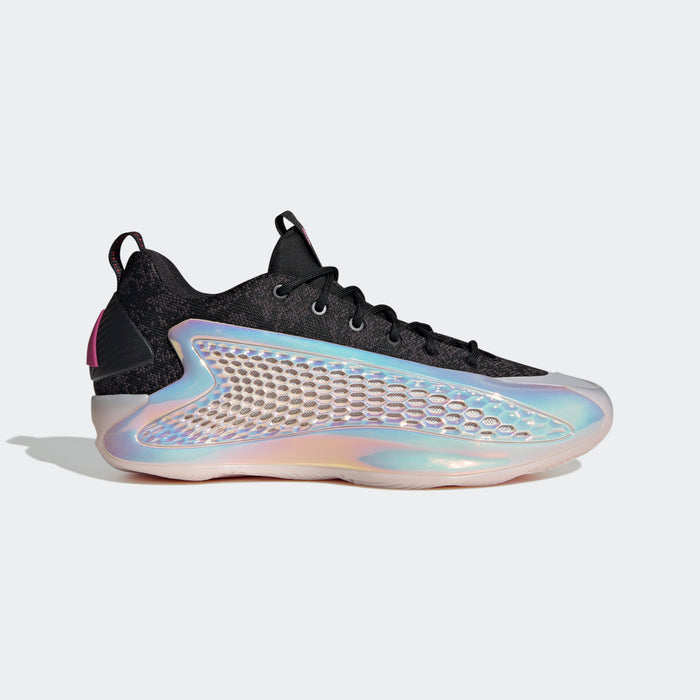 adidas ANTHONY EDWARDS 1 LOW Basketball Shoes | Core Black-Almost Pink-Lucid Fuchsia | Men's