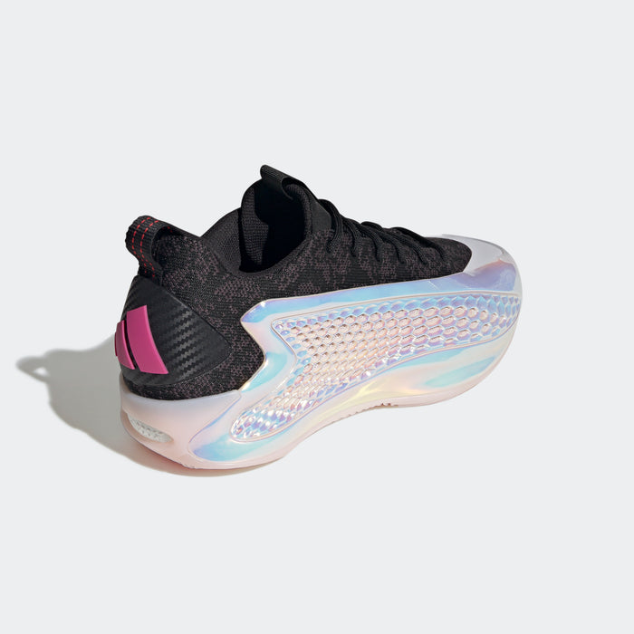 adidas ANTHONY EDWARDS 1 LOW Basketball Shoes | Core Black-Almost Pink-Lucid Fuchsia | Men's