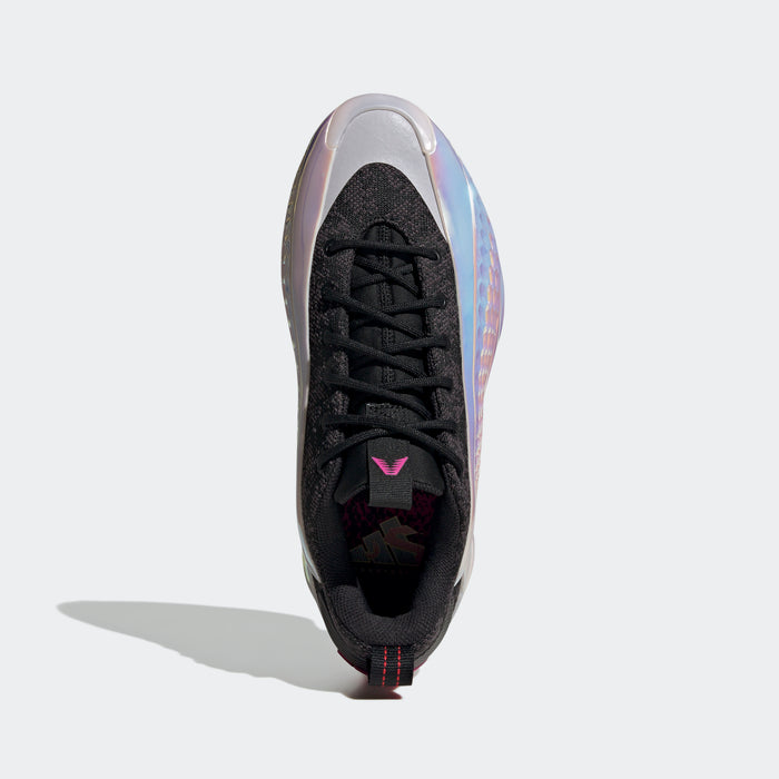 adidas ANTHONY EDWARDS 1 LOW Basketball Shoes | Core Black-Almost Pink-Lucid Fuchsia | Men's