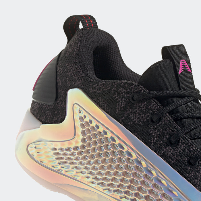 adidas ANTHONY EDWARDS 1 LOW Basketball Shoes | Core Black-Almost Pink-Lucid Fuchsia | Men's