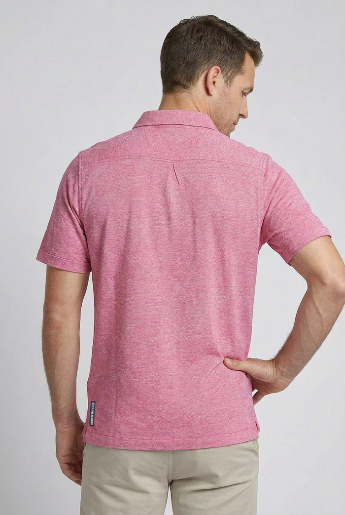 Antonio | Men's Pique Panel Shirt