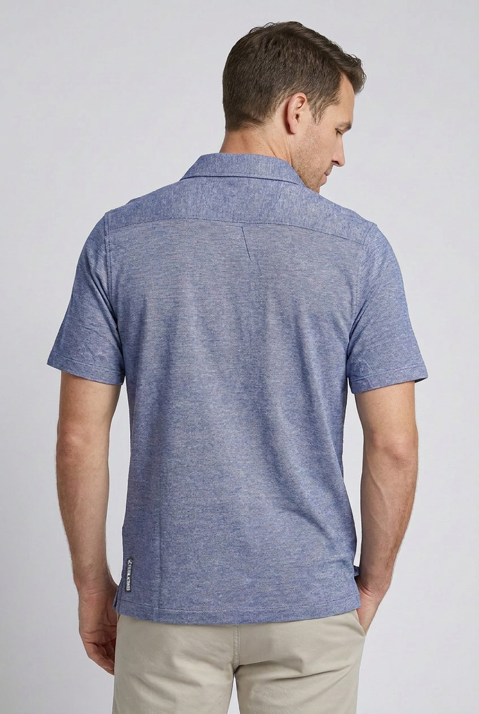 Antonio | Men's Pique Panel Shirt