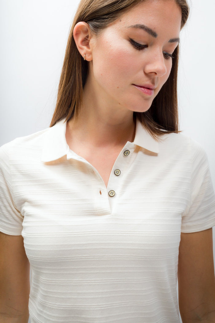 April | Women's Novelty Knit Polo