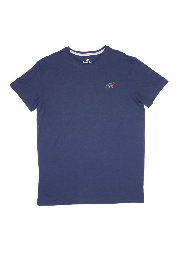 Arctic Fox Merino Tee Navy