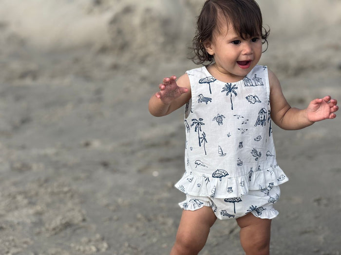 ARIA SET - Navy Beach Scene