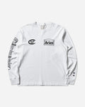 Champion Ls Tee Wht T-Shirts Longsleeve 223588 WW001