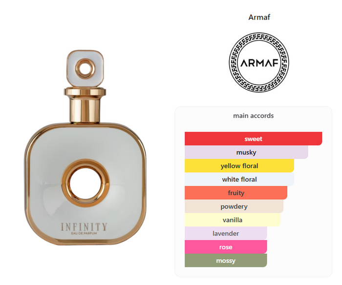 Armaf Infinity Gold Eau De Parfum 105ml