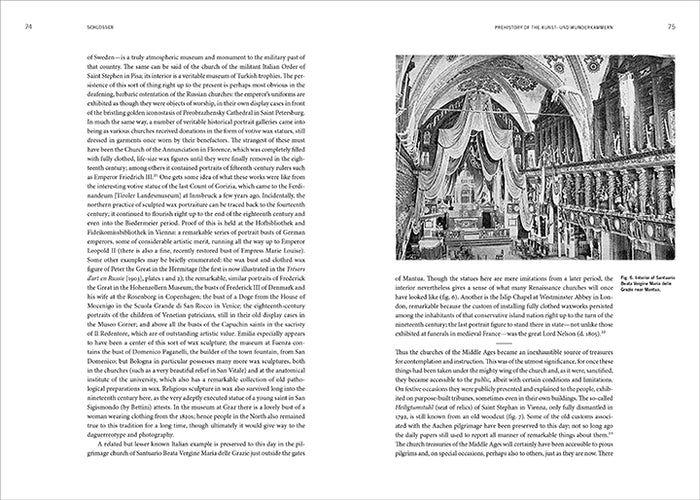 Inside page of 'Art and Curiosity Cabinets of the Late Renaissance: A Contribution to the History of Collecting'.