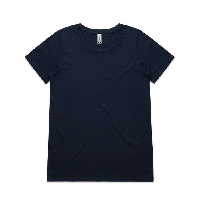 As Colour Women's shallow scoop tee 4011 Casual Wear As Colour