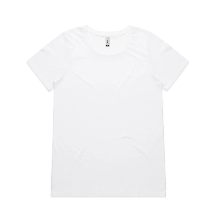 As Colour Women's shallow scoop tee 4011 Casual Wear As Colour