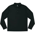 Aussie Pacific Botany Men's Long Sleeve Polo Shirt 1316 Casual Wear Aussie Pacific Black S